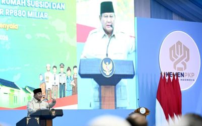 Di Peresmian Akad Massal 62.000 KPR Rumah Subsidi, Prabowo: Pemerintah Sekarang Bekerja Sungguh-sungguh untuk Rakyat