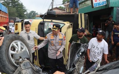 Situasi Pascakecelakaan Beruntun di Sibolangit Kondusif, Arus Lalu Lintas Kembali Normal