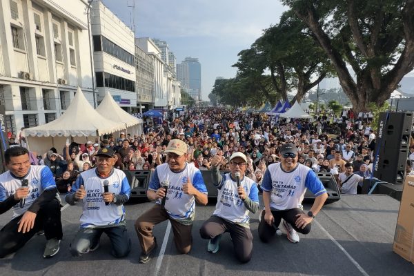 Ribuan Warga Medan Meriahkan CFD Bersama UMSU