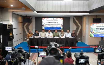 Polri Tangani 219 Perkara Karhutla, 162 Tersangka Telah Ditetapkan, 95 Korporasi Proses Penyelidikan dan Penyidikan