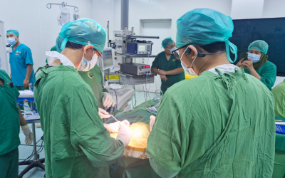 Didampingi RS Adam Malik, Operasi Clipping Aneurisma Perdana di RSU Haji Medan Sukses