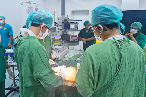 Didampingi RS Adam Malik, Operasi Clipping Aneurisma Perdana di RSU Haji Medan Sukses