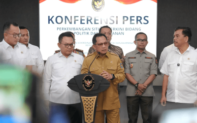 Mendagri Ungkap Tantangan Penanganan Karhutla: Sumber Air Terbatas