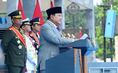 HUT ke-81 TNI, Prabowo Tegaskan Kekuatan TNI Tak Terpisahkan dari Rakyat