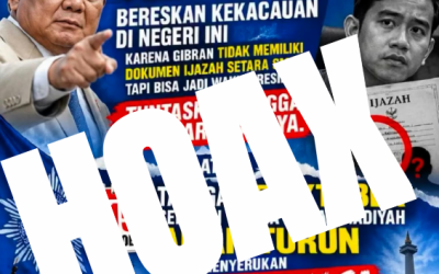 Seruan Aksi 15 Oktober yang Mengatasnamakan Muhammadiyah Hoaks