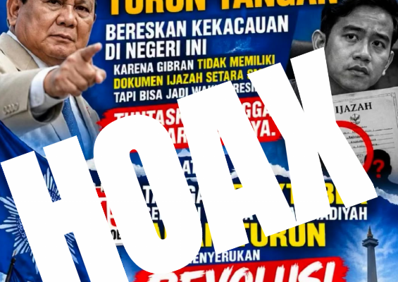Seruan Aksi 15 Oktober yang Mengatasnamakan Muhammadiyah Hoaks