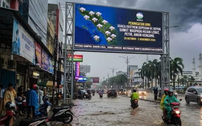 BMKG: Sepekan ke Depan, Sejumlah Wilayah Sumut Berpotensi Diguyur Hujan Lebat hingga Sangat Lebat