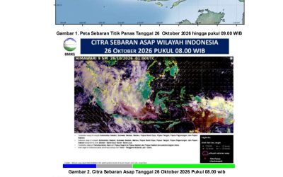 BMKG: Sebaran Asap Tidak Terdeteksi di Sumut, Kualitas Udara Medan Kategori Sedang