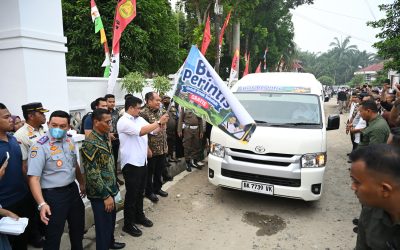 33 Bus Gratis di Lima Kabupaten di Sumut Diluncurkan, Permudah Akses Sekolah bagi 1.008 Pelajar