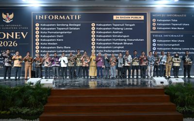 Wagub Sumut Tegaskan Keterbukaan Informasi Harus Jadi Budaya Kerja, Bukan Sekadar Mengejar Penghargaan